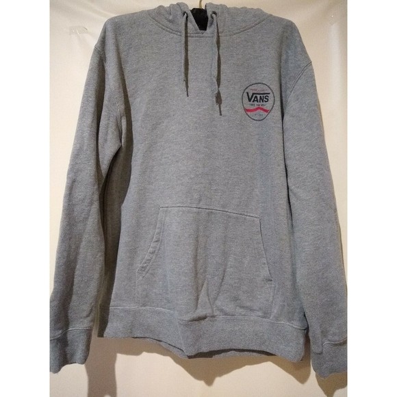 VANS Unisex Gray  Hooded Sweatshirt Size Medium (663) - Picture 11 of 12